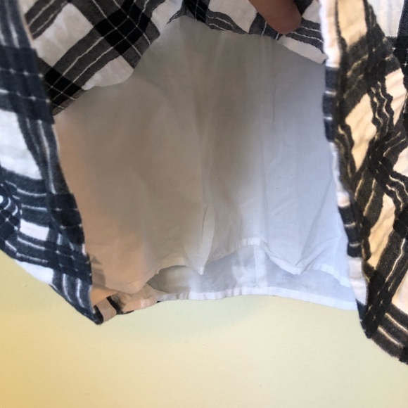 Madewell Bell Sleeve Dress Leighton Plaid … - Picture 5 of 10